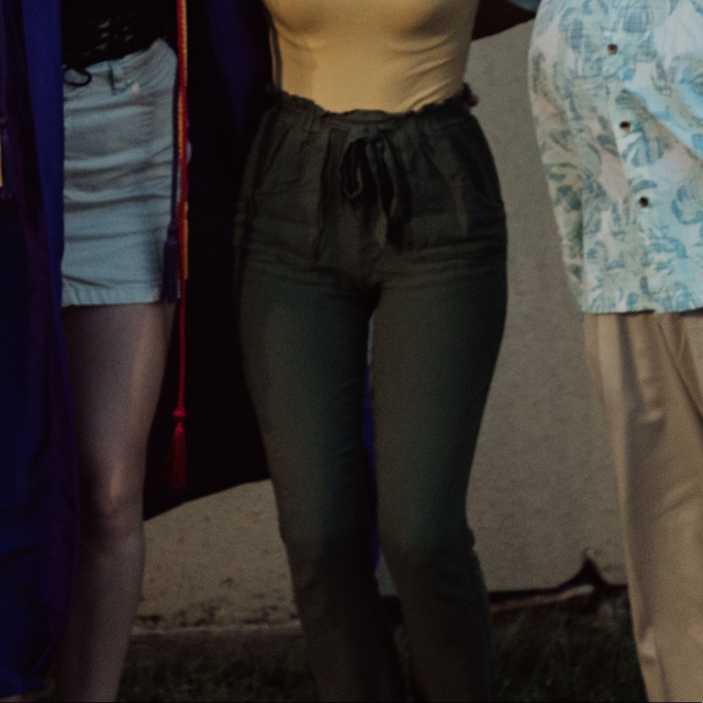 High waist joggers
